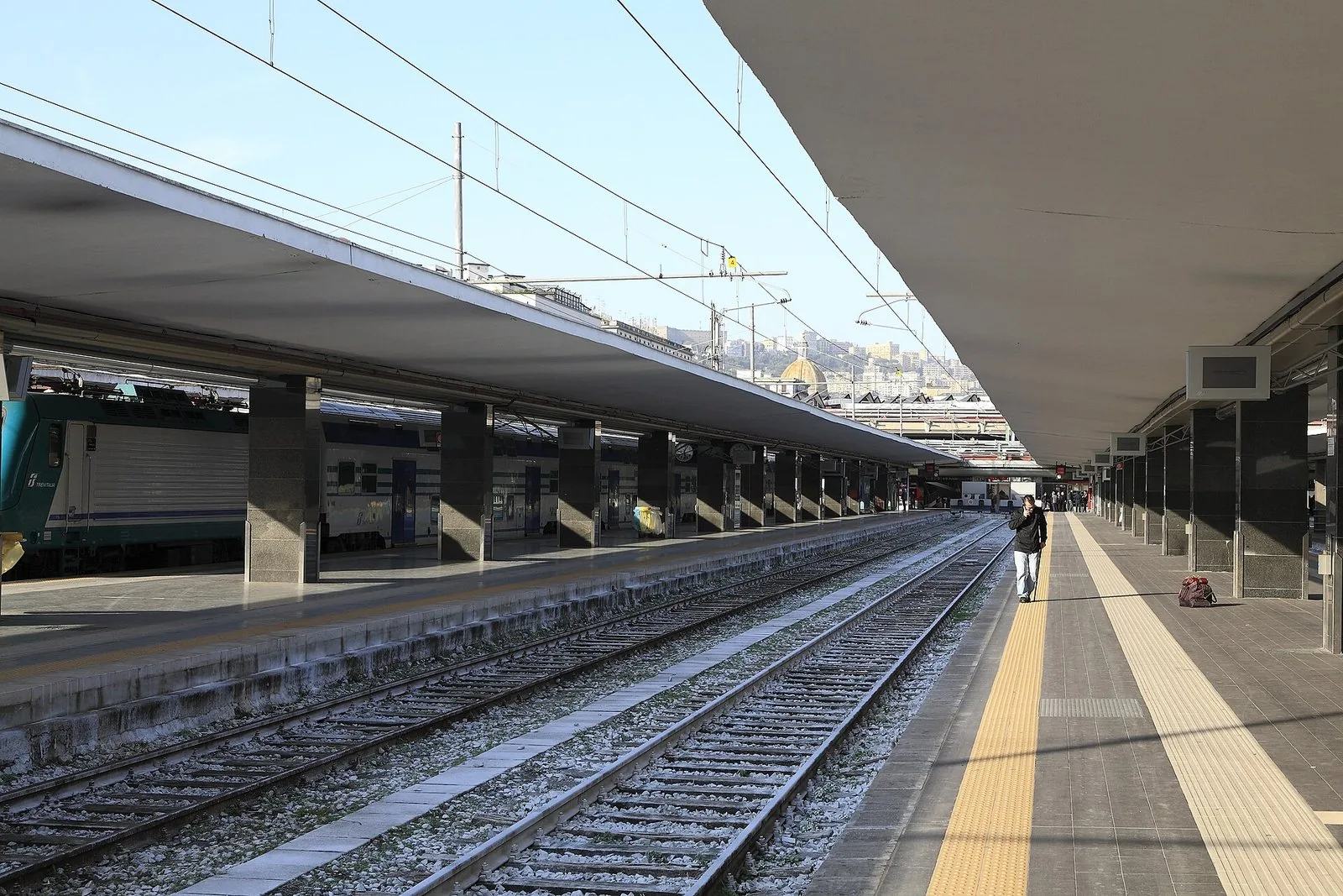 La stazione ferroviaria di Napoli Centrale